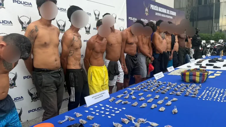 Operativo Apolo 18: 15 detenidos y golpe a 8 grupos criminales en Guayaquil y Durán