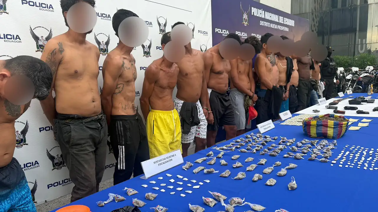 Operativo Apolo 18: 15 detenidos y golpe a 8 grupos criminales en Guayaquil y Durán