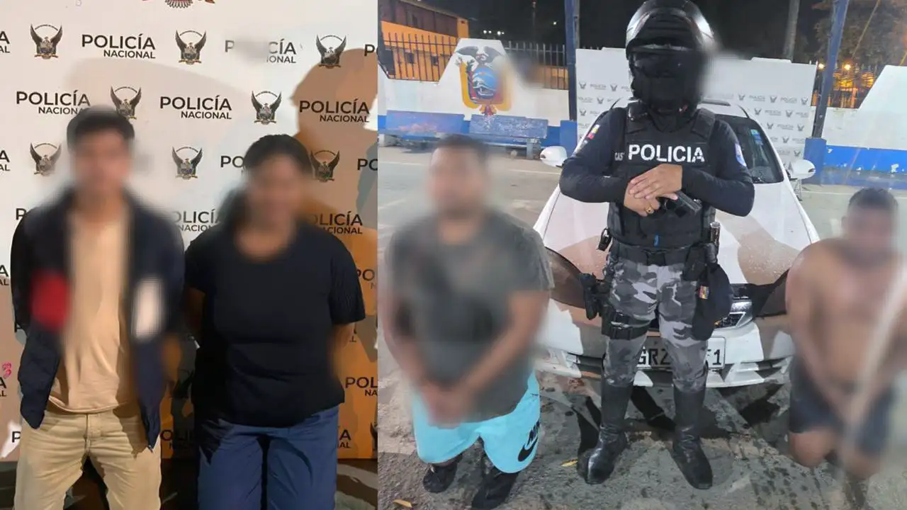 UNASE captura a presuntos extorsionadores que exigían $10.000 en Esmeraldas