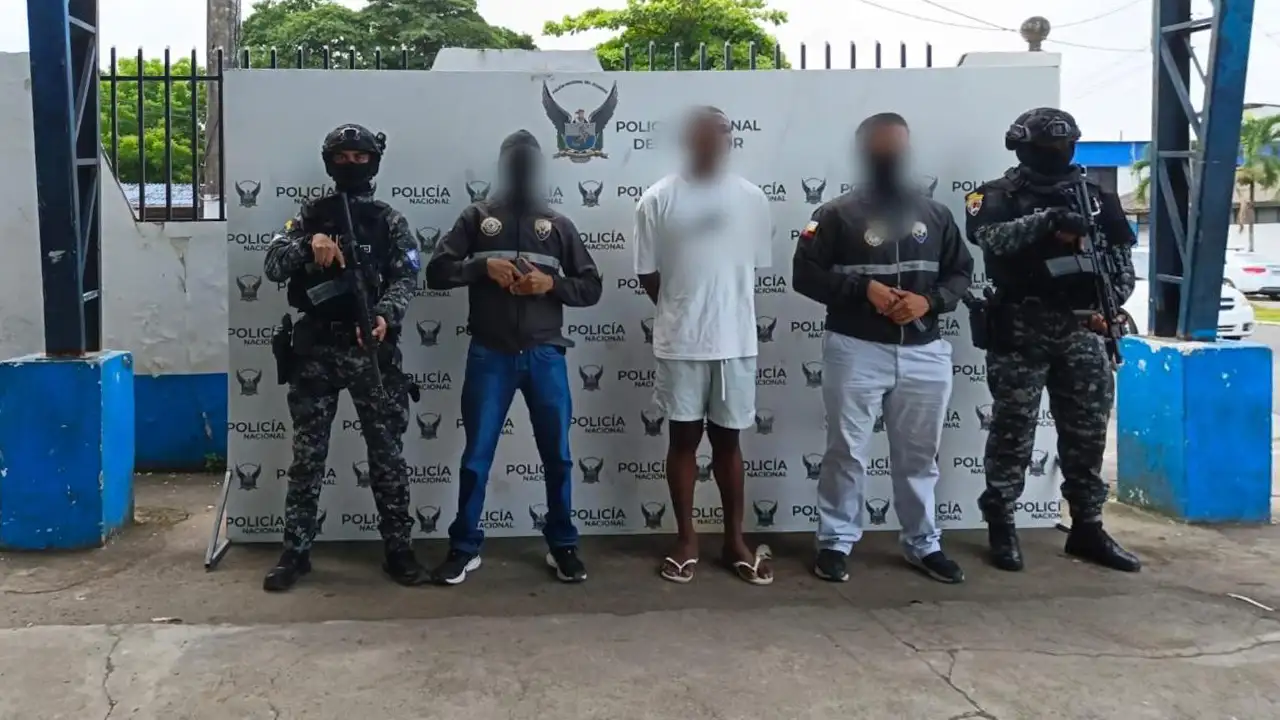 Aprehensión en flagrancia de presunto asesino tras crimen en Esmeraldas