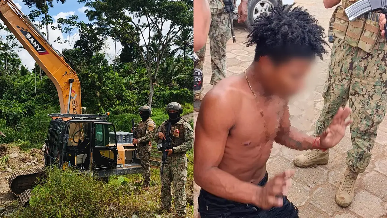Armada del Ecuador intensifica controles en la frontera norte