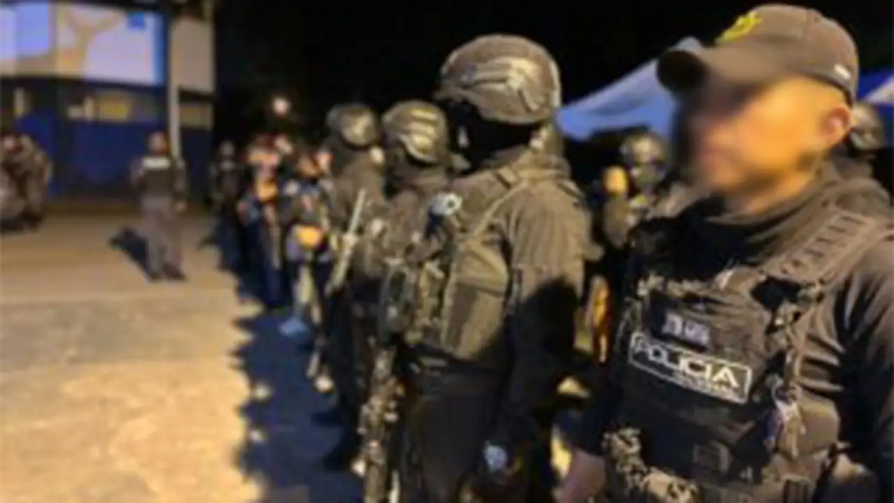 Capturados 62 sujetos y un Objetivo de Alto Valor en operativo Apolo 27 en el sur de Quito