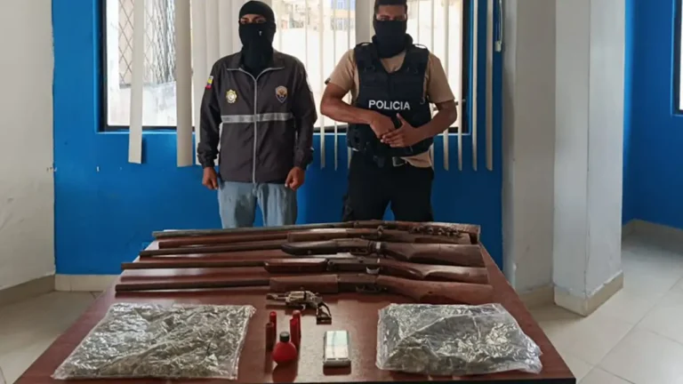 Desmantelan taller de armería del grupo delincuencial “La Siate” en Pampanal del Bolívar