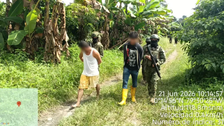 Ejército rescata a menor secuestrado tras operativo militar en Quinindé