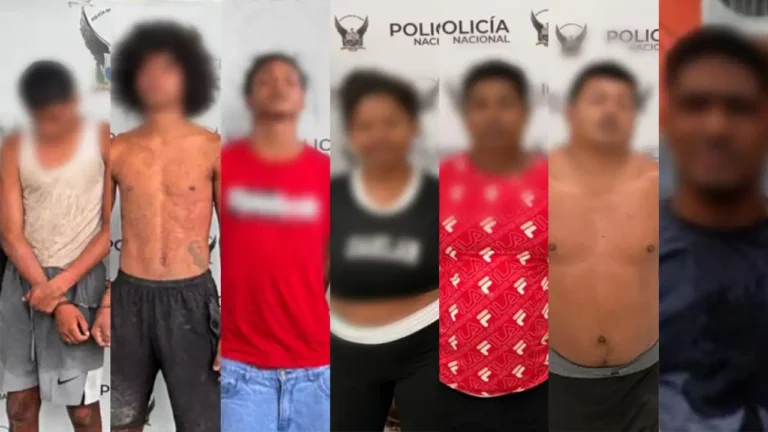 Operación «Apolo» captura a siete presuntos delincuentes en Esmeraldas