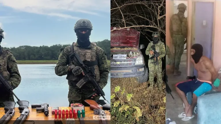 Operativos militares en Manabí dejan armas decomisadas y dos detenidos de 'Los Lobos'