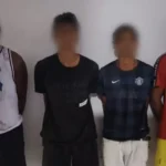 El GOM captura en el sur de Esmeraldas a cuatro implicados en tentativa de asesinato
