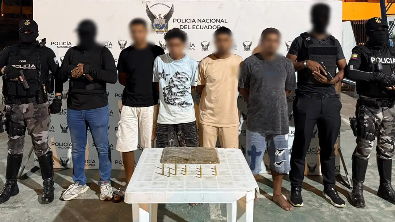 Golpe a "Los Tiguerones", cuatro presuntos integrantes capturados en Codesa