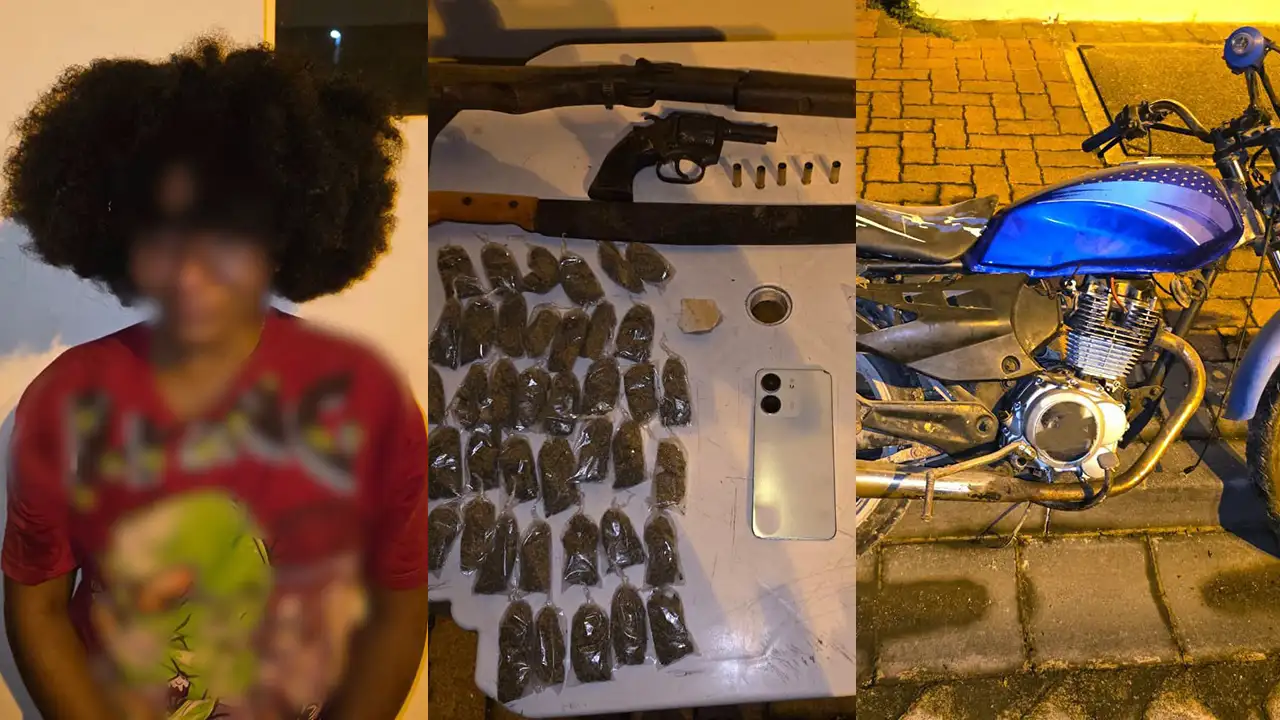 La Policía Nacional capturo en flagrancia a una mujer en un operativo de alta intensidad en la parroquia Palestina, cantón Rioverde