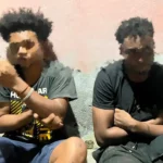 Operativo militar detiene a dos sospechosos con armas en el sector "La Siate", San Lorenzo