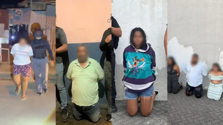 Policía desarticula red de extorsión en Guayas y Los Ríos y detiene a siete implicados