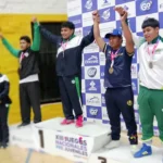 Atleta esmeraldeño Mateo Amaya alcanza el oro nacional en Azuay 2026