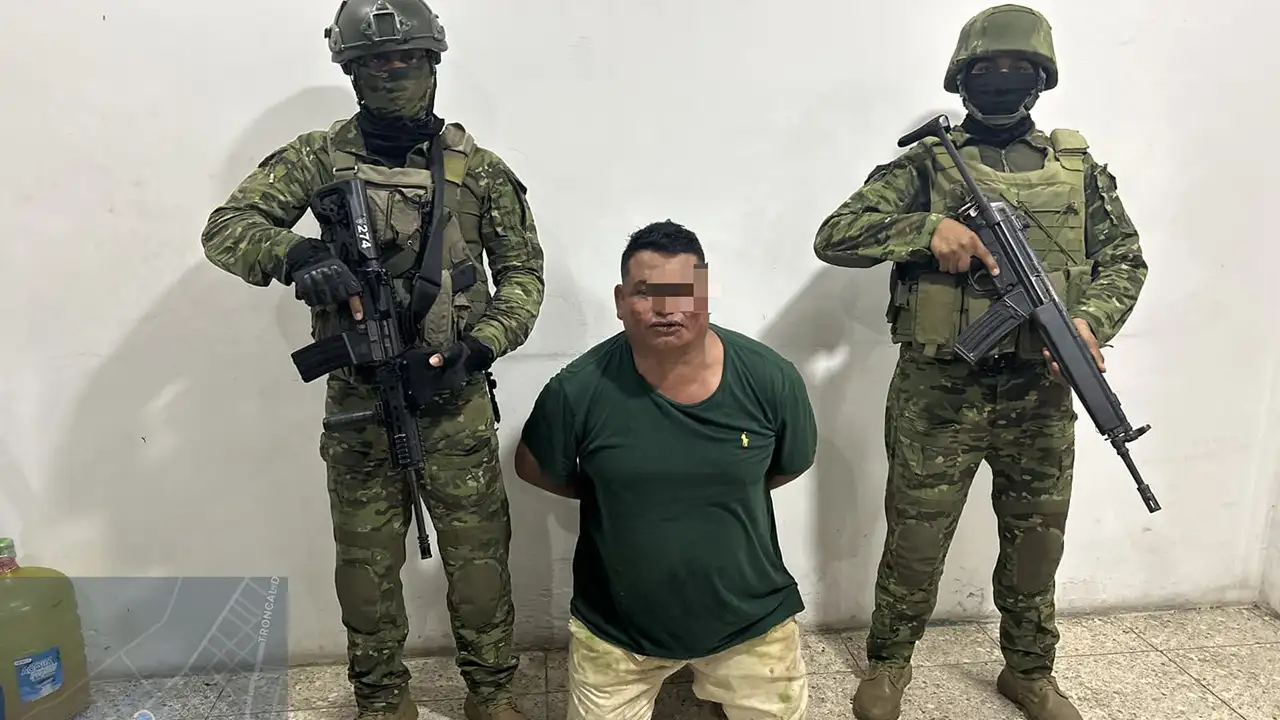 Capturan a alias “Manaba”, cabecilla de "Los Lobos" en Los Ríos
