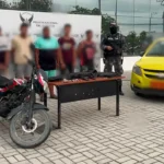 Cinco aprehendidos con armamento y droga tras operativo en Atacames