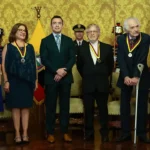 Galardonados con el Premio Eugenio Espejo reciben reconocimiento de Daniel Noboa