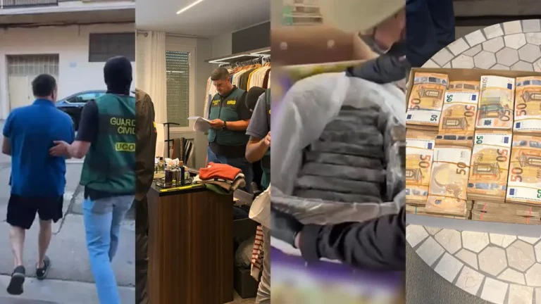 Operación Mondragón desarticula red trasnacional de narcotráfico en Ecuador, España y Dubái