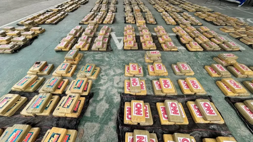 Operación contra el narcotráfico y GDOs de Ecuador con vínculos en México