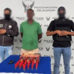 Operativo en Borbón deja un detenido por tráfico de armas y municiones