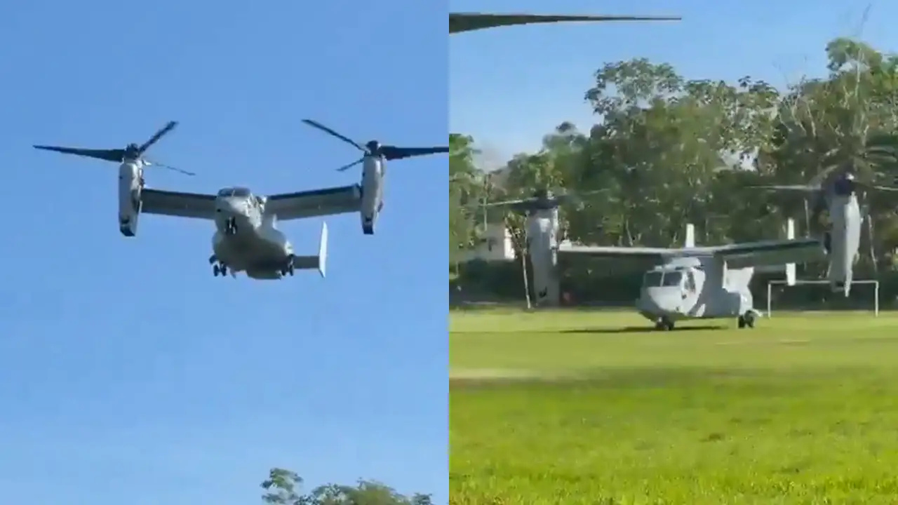 A la caza del crimen organizado: la fuerza del MV-22B Osprey en Ecuador