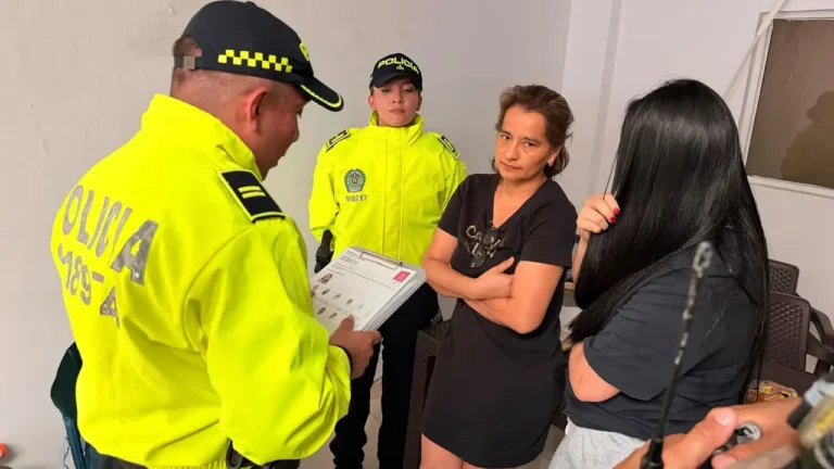 Caen en Colombia la esposa e hija de alias "Fito" tras operativo