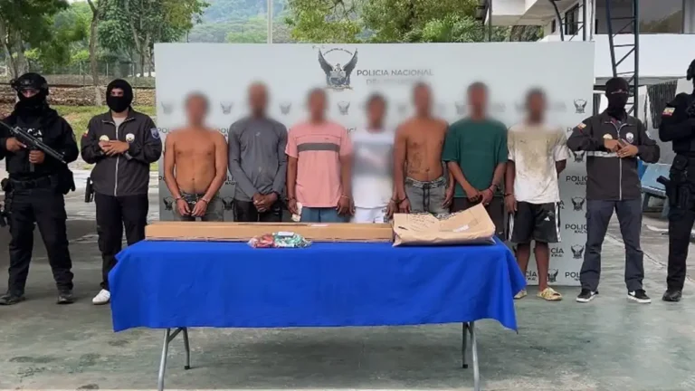Capturan a siete presuntos integrantes de Los Lobos, tras asesinato en Tachina