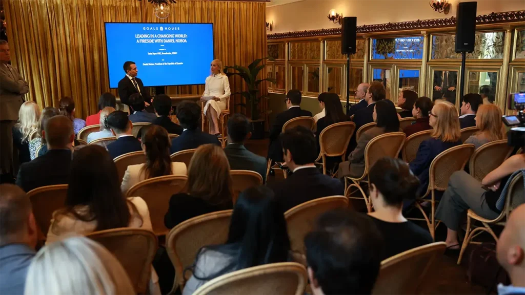 Daniel Noboa abre agenda en Nueva York durante la Asamblea de la ONU