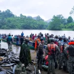 Golpe a las redes criminales inhabilitan infraestructura ilícita en el río Cayapas