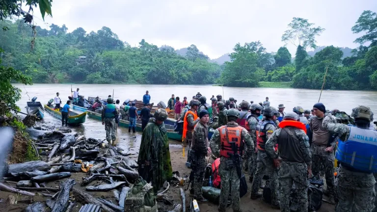 Golpe a las redes criminales: inhabilitan infraestructura ilícita en el río Cayapas