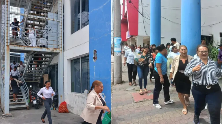 Instituciones evalúan su capacidad de respuesta en simulacro por sismo en Esmeraldas