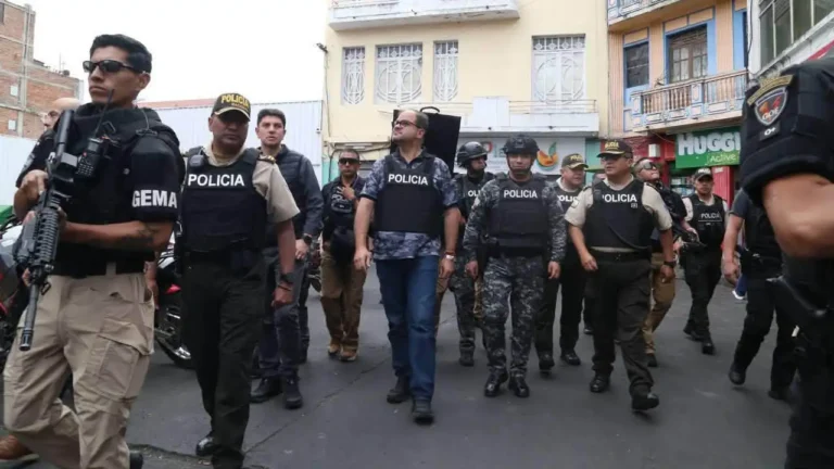 Operativo Pandora 118 deja seis detenidos y decomisos en Ambato, Tungurahua