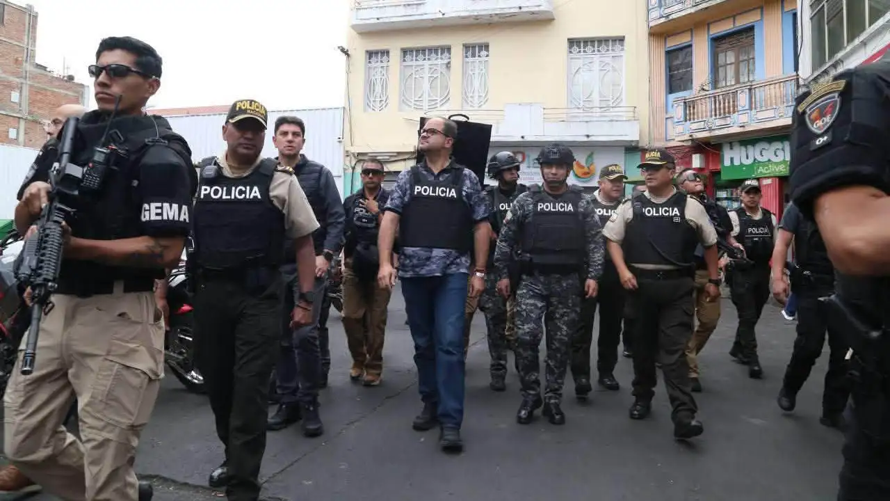 Operativo Pandora 118 deja seis detenidos y decomisos en Ambato, Tungurahua