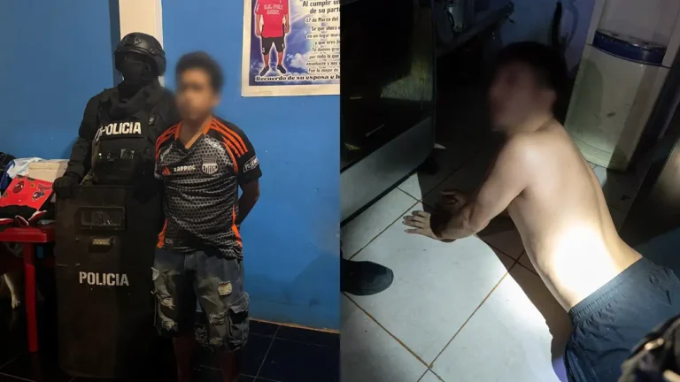 Operativo en Prosperina deja dos detenidos por terrorismo en Guayaquil
