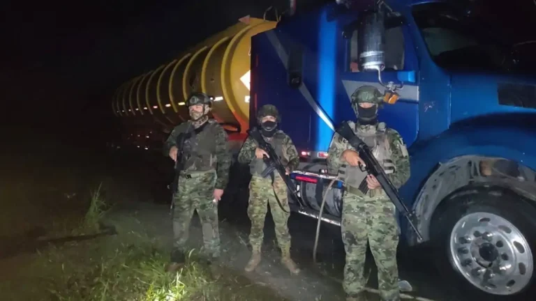 Operativo militar neutraliza robo de combustible en infraestructura de Quinindé