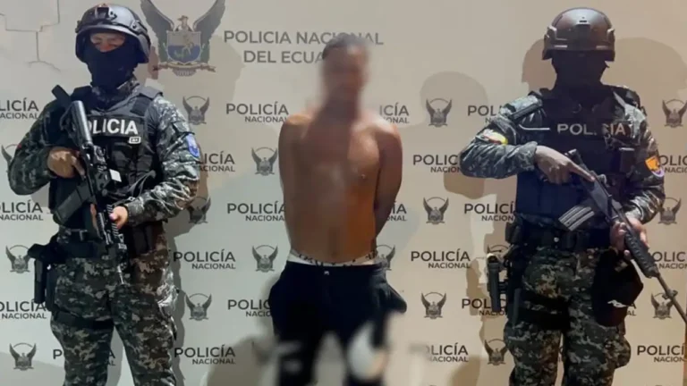 Captura de alias «Licho» presunto cabecilla de «Los Tiguerones» en Borbón