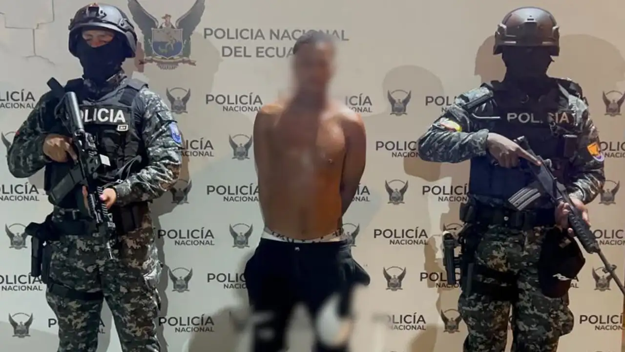 Captura de alias "Licho" presunto cabecilla de "Los Tiguerones" en Borbón