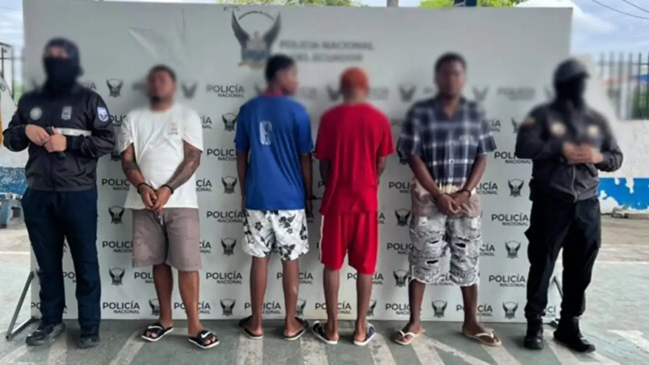 Capturan a presuntos miembros de los "Lobos Box" tras asesinato en Muisne