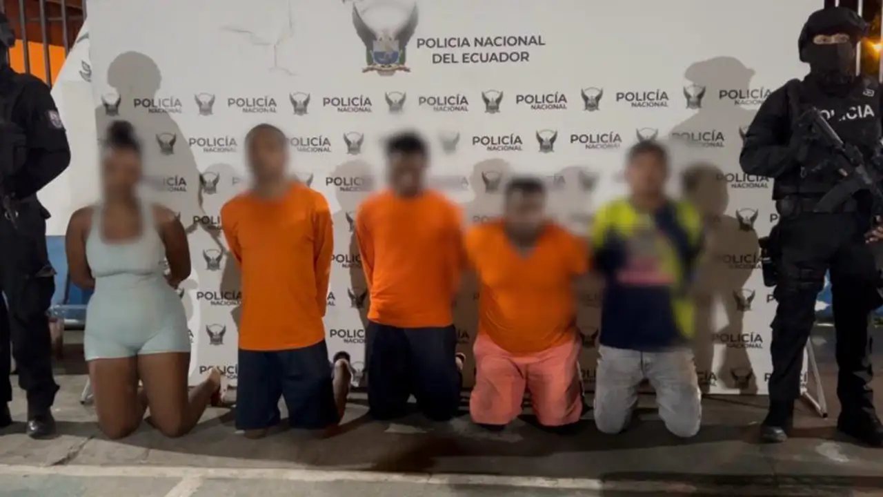 Desmantelan red de extorsión que operaba en Atacames desde una cárcel
