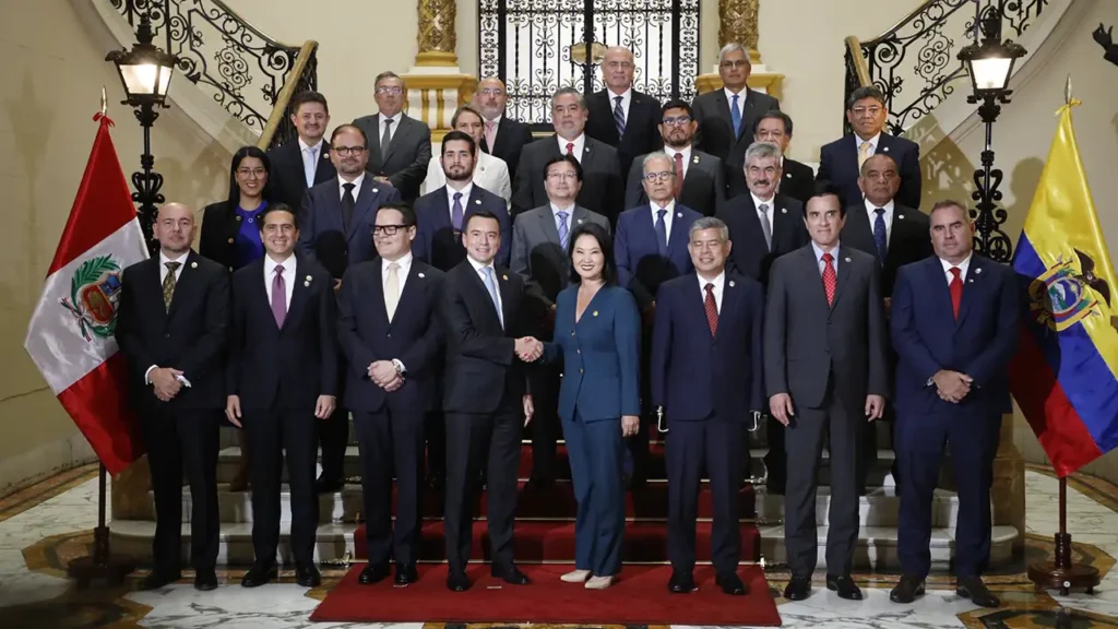 Ecuador y Perú sellan nueva alianza estratégica en Lima