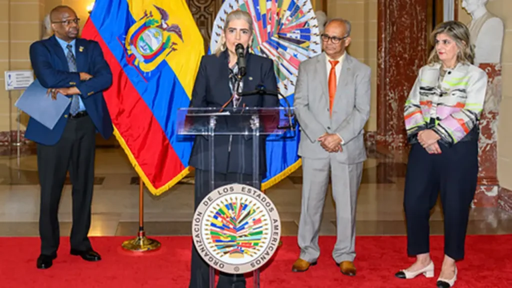 Mónica Palencia asume la Presidencia del Consejo Permanente de la OEA