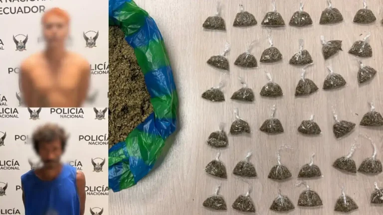 Operativo antidrogas desmantela red de microtráfico en Atacames y Quinindé