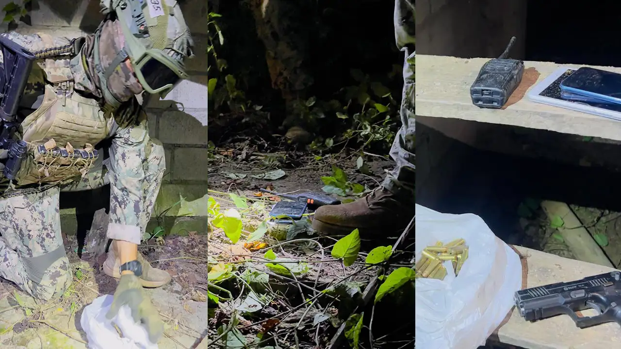 Operativo militar deja varios indicios incautados en el sector Isla Luis Vargas Torres
