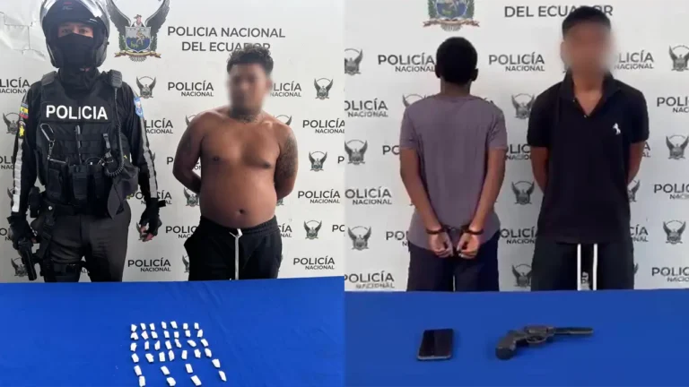 Operativos en Esmeraldas dejan varios aprehendidos, drogas y armas decomisadas